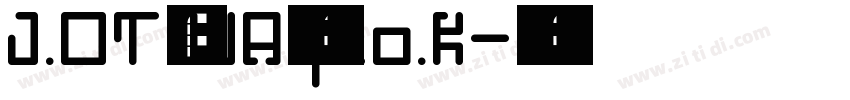 I OTF UD丸ゴPro R字体转换